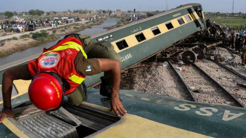 Derailments, collisions and sabotage mark a troubled year for Pakistan Railways in 2025