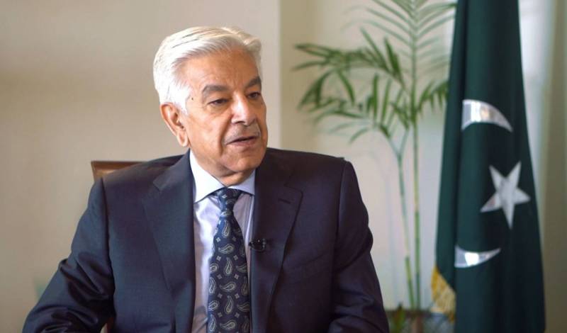 Khawaja Asif says PTI founder seeks talks only with establishment