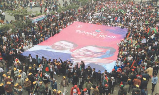 Prime minister hopeful Tarique Rahman arrives in Bangladesh