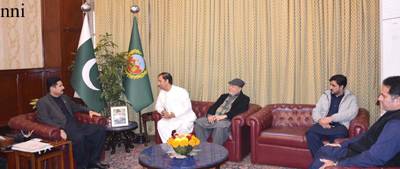 US-based Pak businessman calls on KP Governor 
