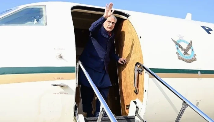 DPM Dar jets off to Beijing for 7th Pakistan-China Strategic Dialogue