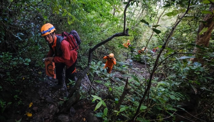 Indonesian authorities find wreckage of missing surveillance plane with 11 on board