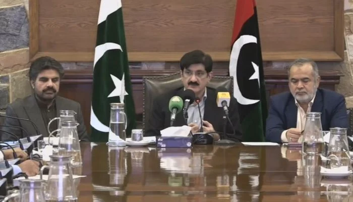 Sindh CM announces 10m compensation for deceased families, vows to rebuild Gul Plaza