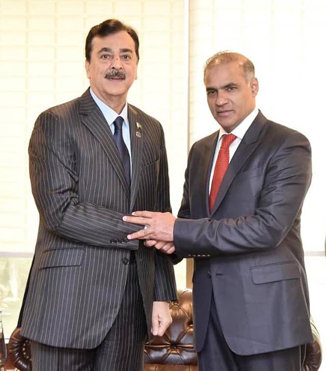 Abid Sher Ali swears in as Senator