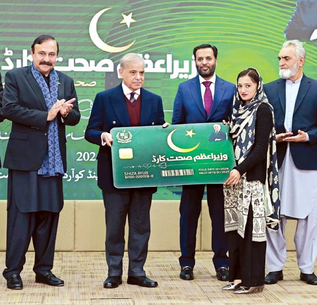 PM launches health card scheme for Islamabad, GB, AJK