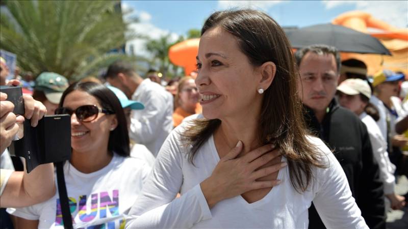 Venezuelan opposition leader says she dedicated Nobel Prize to Trump