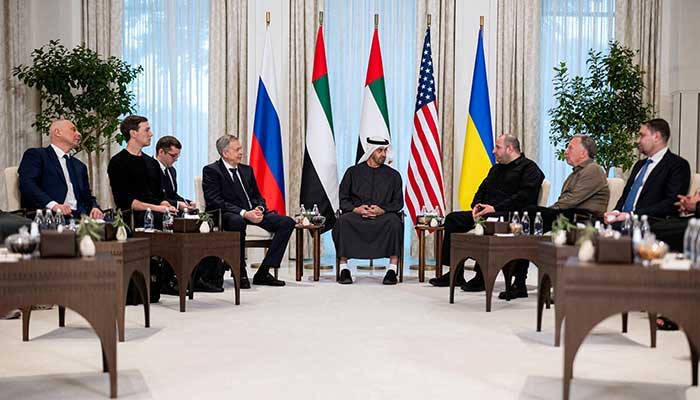 Ukraine says Abu Dhabi talks with Russia ‘substantive and productive’