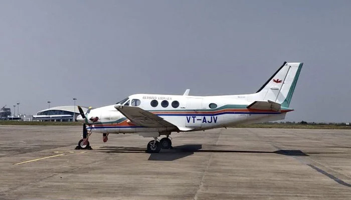 Air ambulance with seven on board crashes in Jharkhand
