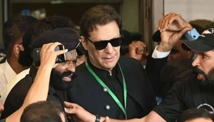 Imran Khan undergoes third eye procedure at Pims