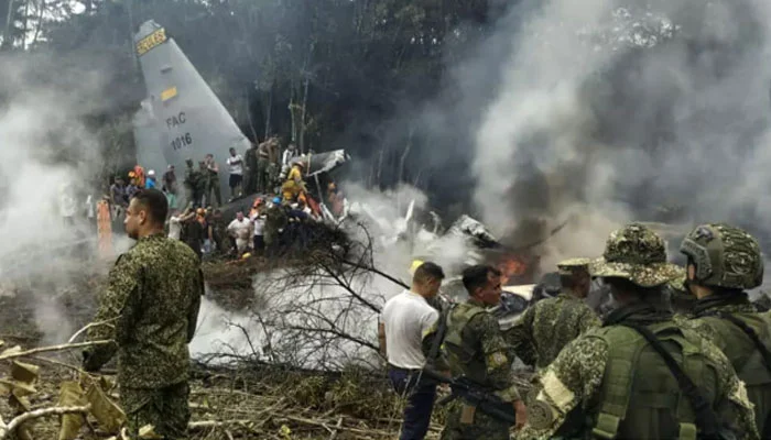 At least 66 killed in Colombia military plane crash