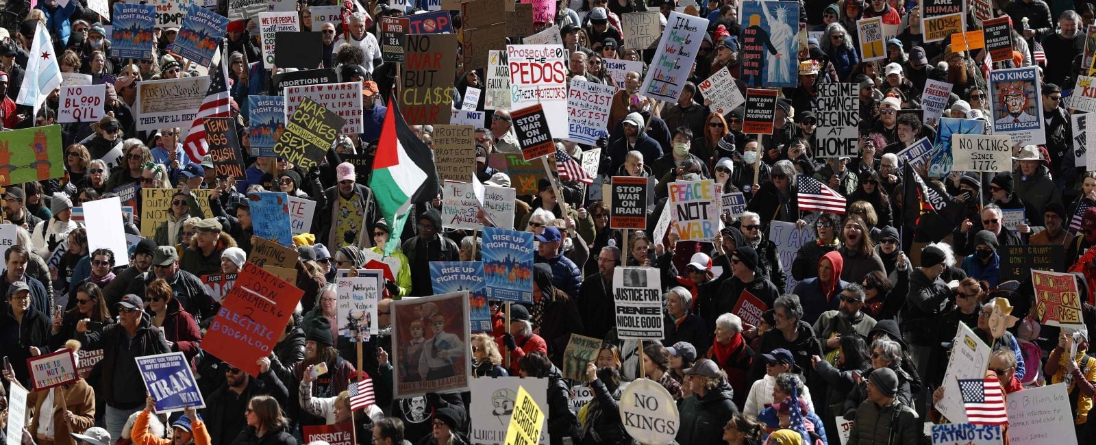 In-pictures: Global ‘No Kings’ protests target Trump and war on Iran