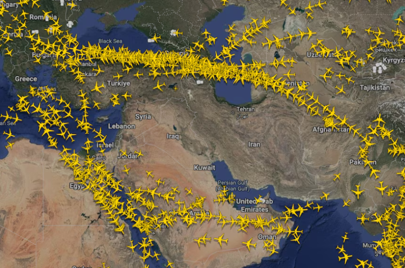 Middle East airspace shutdown strands thousands after Iran–Israel war