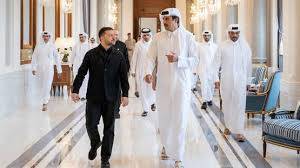 Qatar, Ukraine sign deal on countering missiles, drones