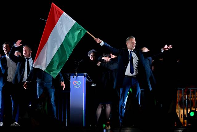 Orbán era swept away by Péter Magyar’s Hungary election landslide