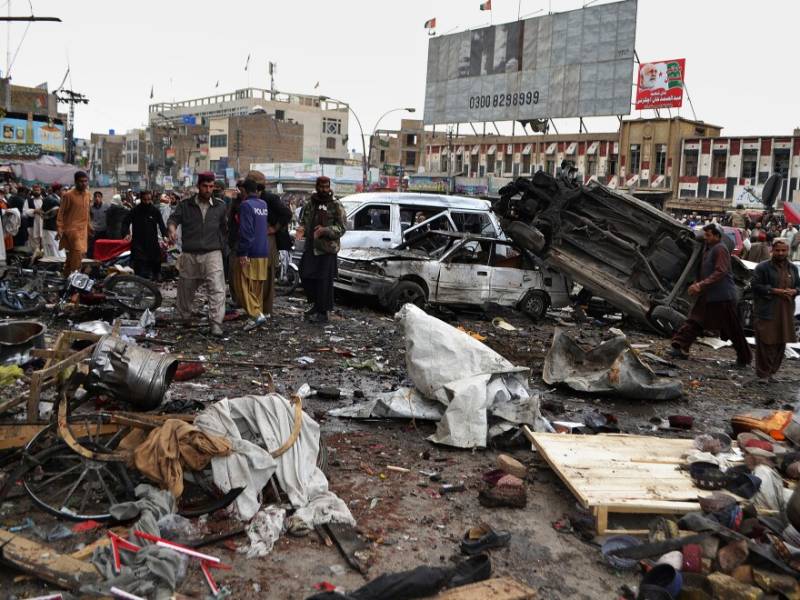 14 martyred, several injured in Quetta blast near railway track