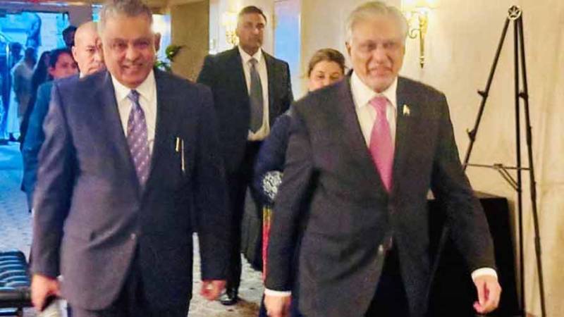 Dar arrives in Washington for talks with Marco Rubio