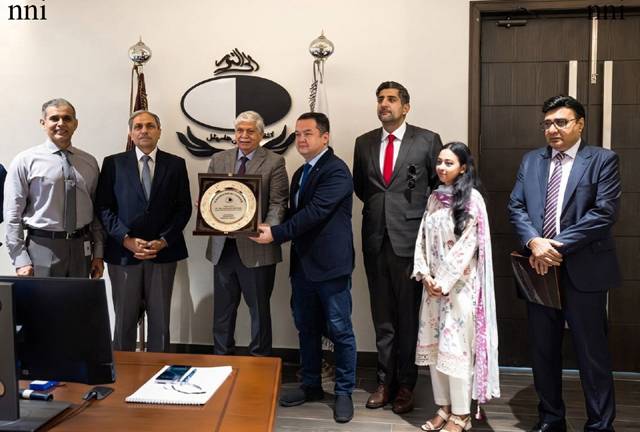 Uzbek ambassador visits Al Shifa Hospital, eyes on ophthalmology cooperation