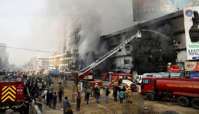 Gul Plaza fire declared accidental; shopkeeper, 11-year-old son among six nominated as suspects
