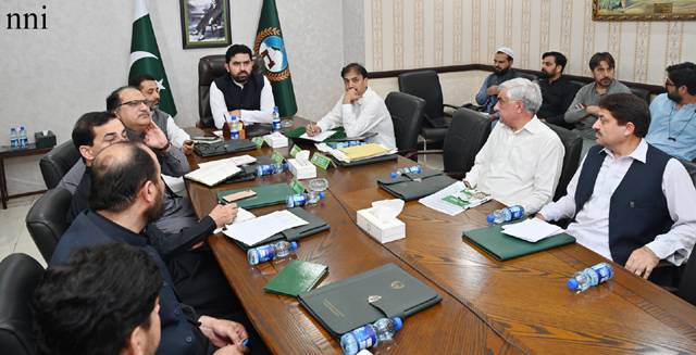 CM Afridi chairs meeting to assess utilization of development funds