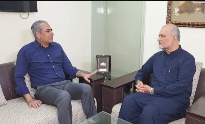 Naqvi, JI chief discuss regional peace efforts and economic challenges