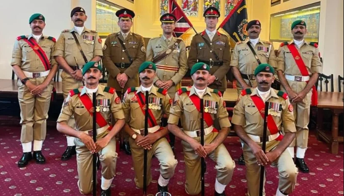 Pakistan Army team secures top position at Sandhurst pacesticking competition