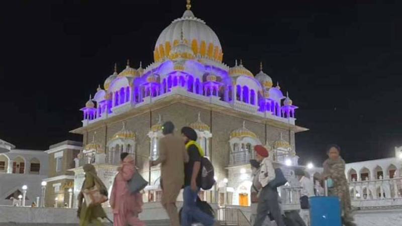 Sikh pilgrims continue religious rituals at Gurdwara Panja Sahib amid full arrangements