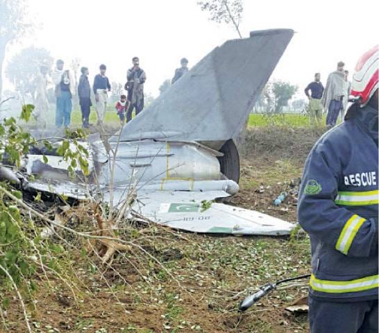 Two pilots martyred as PAF trainer aircraft crashes near Mardan