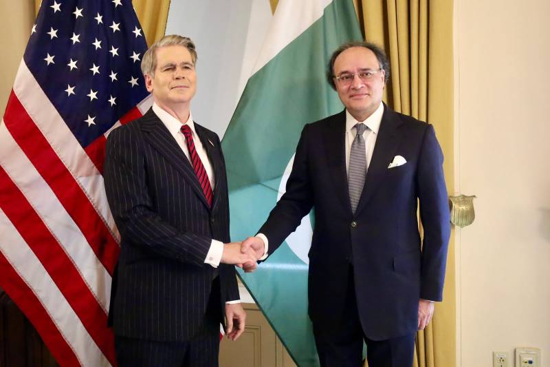 Finance Minister meets U.S. Treasury Secretary Scott Bessent