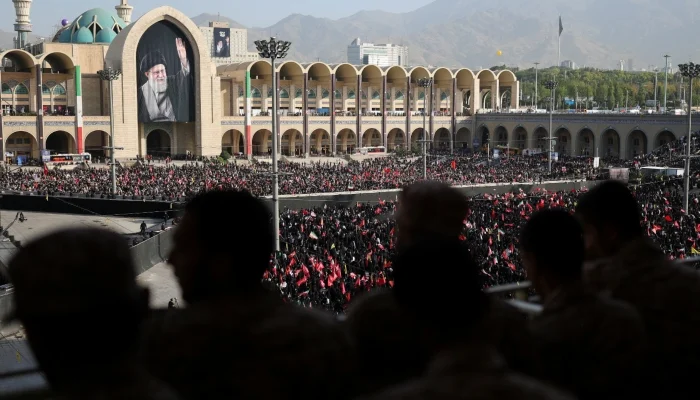 Huge crowds gather as Khamenei funeral ceremonies begin in Iran