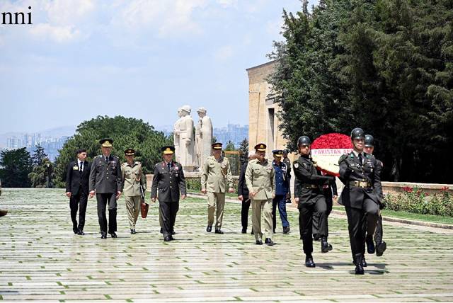 Field Marshal Asim Munir meets President Erdogan, Turkish military leadership