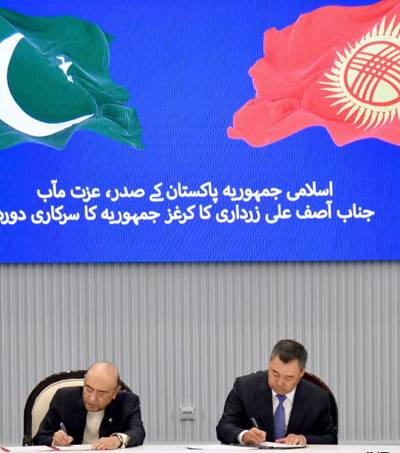Pakistan, Kyrgyz Republic vow to strengthen strategic partnership, trade ties