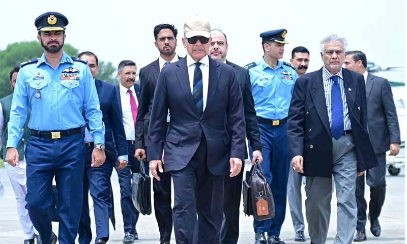 PM Shehbaz leaves for Iran to attend Khamenei’s funeral