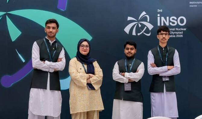 Pakistani students win three medals at Nuclear Science Olympiad