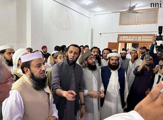 Info Minister visits CMH Kohat, meets injured of terror attack