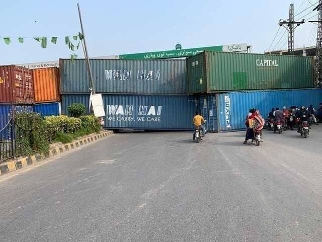 Key routes to Islamabad closed from tonight