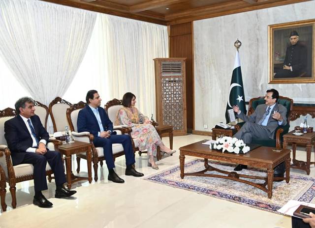 Rameeza Nizami calls on Acting President Gilani