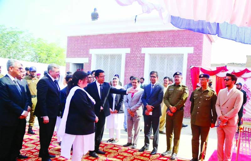 LHC Chief Justice Aalia Neelum inaugurates Judicial Complex in Alipur