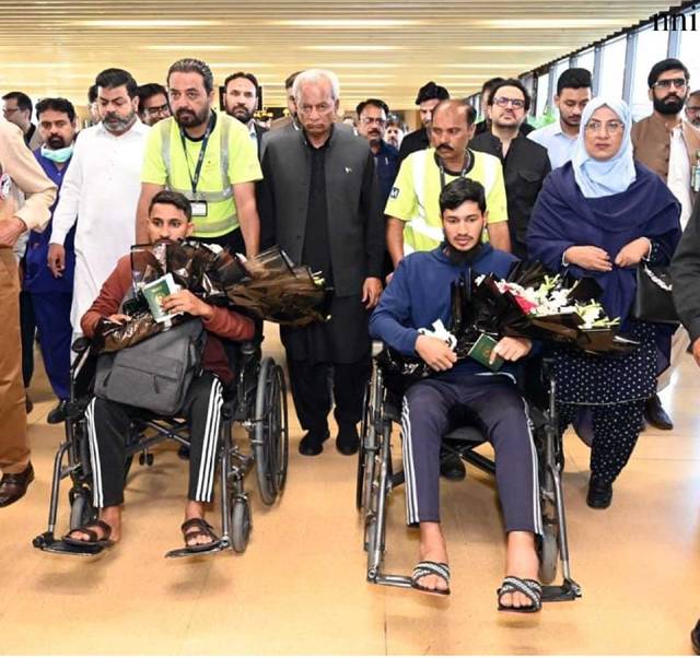 Special aircraft carrying MT Honour 25 victims lands in Karachi